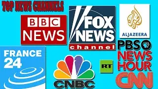 Top 10 News Channels in the World | Explorer of everything