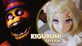 BEST FNAF FANGAME WITH BEST JUMPSCARES! Kigurumi Plays The Return to Bloody Nights (PART 2)
