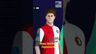 Mats Wieffer Face Build | PES 2020 | PES 2021 | Feyenoord | NisNiz Channel
