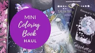 Mini Coloring Book Haul!