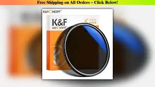 K&F CONCEPT CPL Camera Lens Filter Ultra Slim Optics Multi Coated Circular Polarizer 37mm 39mm