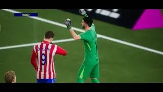 My League - LaLiga ⚽ Match - 22 FC Barcelona vs Atletico de Madrid, POT - Pierre Aubameyang⚽⚽.