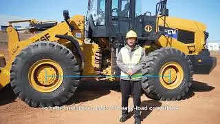 SEM656F Wheel Loader 5.5tons payloader with 217HP engine introduction #payloader #wheelloaders