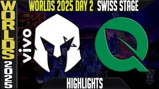 FLY vs VKS Highlights | S15 Worlds 2025 Day 2 Swiss Stage | FlyQuest vs Vivo Keyd Allstars