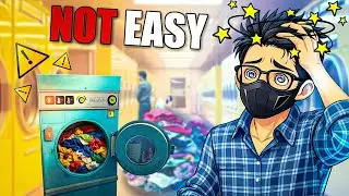 STARTING Laundry BUSINESS But it's NOT Easy | Laundering Simulator