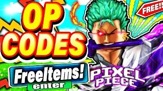 ALL NEW *SECRET CODES* IN ROBLOX PIXEL PIECE (new codes in roblox ) Pixel Piece NEW