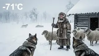Surviving at -71°C: How an Elderly Widow Fought Wolves to Save Her Animals in Frozen Siberia