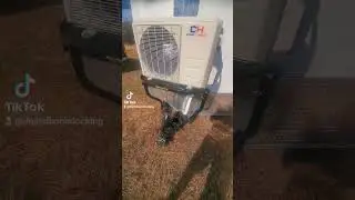Mini Split on cargo camper conversion #cargocamperconversion #cargotrailerconversion #boondocking
