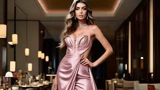 Elegant Evening Glam: Luxurious Dinner Dresses #LuxuryFashion #EveningGlam #DinnerDressElegance