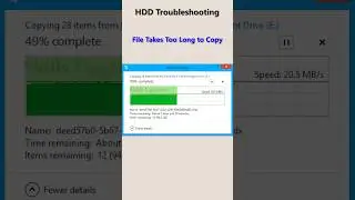 File copying too slow #shorts #shortsfeed #tamil #tech #tutorial #harddisk #troubleshooting #guide