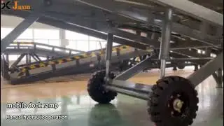 8 Ton 10 Ton 12 Ton Mobile Terminal Ramp Scissors Lift Forklift Loading and Unloading Container
