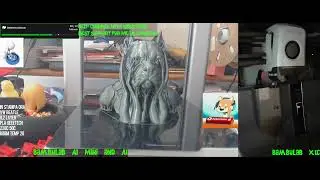 American Staff Cyberpunk-LIVE 230  #livestream  #3dprinting #Parrot  #youtube