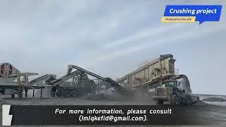 On-site display of mobile production lines, stable equipment operation