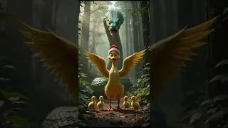 The brave duck and the wicked duck #cute #funny #duck #animals