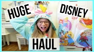HUGE DISNEY HAUL || HUGE ANNOUNCEMENT || GIVEAWAY CLOSED || FEBRUARY 2016 ♡