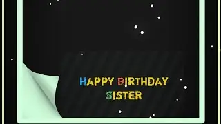 Osm Sister Happy Birthday Avee player Template Download Link Avee Player Tutorial  | collection1