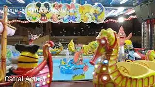 Feria de atracciones Santa Águeda en Catral (Alicante) 