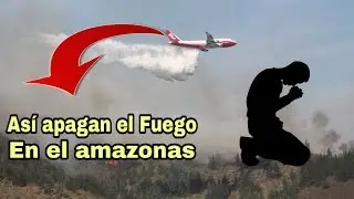 QUE ALEGR&Iacute;A ASI ESTAN APAGANDO EL FUEGO EN EL AMAZONAS🌏🗣️❤️