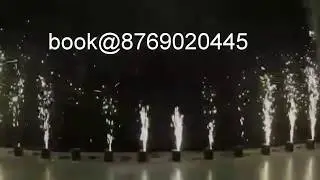 Cold pyro sparklers machine book now @ 8769020445