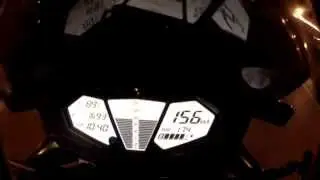 Z800E Akrapovic 0 à 100km/h 47,5cv vs 95cv