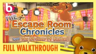 THE ESCAPE ROOM CHRONICLES EP. 4 | The 24-Hour TV Station | Full Walkthrough