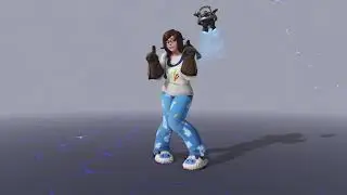 Mei's Peace Victory Pose With All Legendary & Epic Skins (PS5)