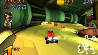 Gameplay Crash Team Racing Final Race, Fake Crash vs Oxide by Kusanagi Ruiz