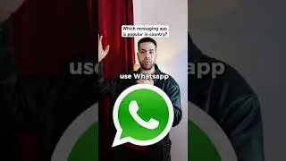 Whatsapp countries vs Messenger countries vs Telegram countries #poland #hungary #deutschland