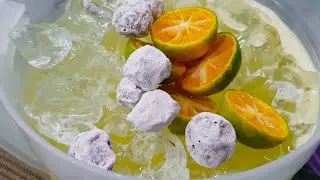 RESEPI JUS LIMAU KASTURI ASAM BOI YANG SEGAR UNTUK BERBUKA PUASA !