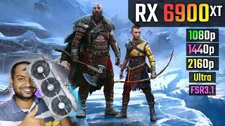 RX 6900 XT पर God of War Ragnar&ouml;k का FPS और Benchmark Test