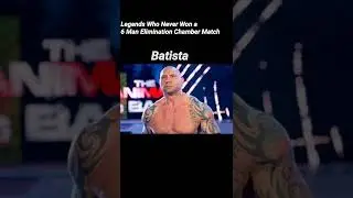 |Legends Who Never Won a 6 Man Elimination Chamber Match|#shorts#eliminationchamber