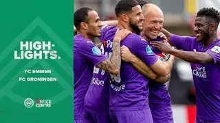 Highlights FC Emmen - FC Groningen
