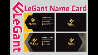 Membuat Kartu Nama Dengan #coreldraw | How to Make Business Cards with CorelDraw