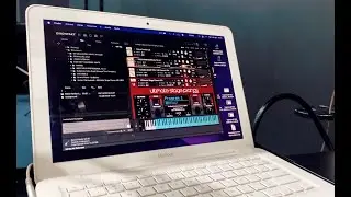 MACBOOK ANTIGO COM TECLADO CONTROLADOR 2026 #kontakt #macos #logicprox #homestudio