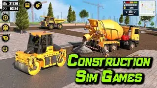 From Blueprint to Reality Construction Sim Games 3D on android!!