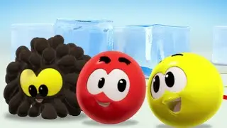 Learn Colors with Ice Cube Painting | Wonderballs | Cartoons For Children | WonderBalls Playground