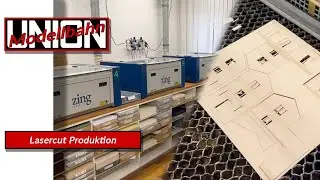 Hinter den Kulissen unserer Lasercut Produktion