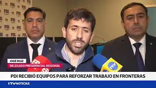 Delegaci&oacute;n Presidencial entrega equipos computacionales a la PDI para reforzar control migratorio