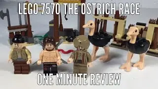 LEGO MINUTE REVIEW 7570 The Ostrich Race Disney Prince of Persia