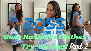Ross Try-on Haul |Business/Work Clothes |Save your money honey! |Part-2
