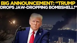 LIVE | Trump Indicates At World War 3 | President Delivers Urgent Global Address | White House