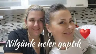 KUZENİMLE & BEN ❤️ÇOK LEZZETLİ OLDU. 😋😋#nilgünlükhayat #yemek #vlog #çerkez #tavuk #börek #lezzet 🧚🧚