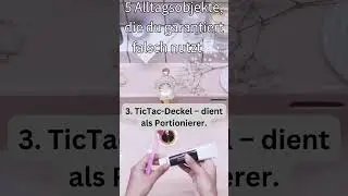 5 Alltagsobjekte, die du garantiert falsch nutzt🦷