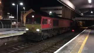 Rail Head Treatment Train.. 66097 and 66113.. 13/10/2023