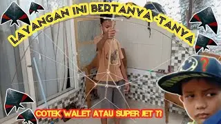 POV layangan cotek super jet  #layangan #pov #superjet  #cotek #morolayangan