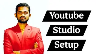 Youtube studio setup at home youtube equipment for beginners youtube studio setup for tiny room