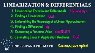 Linear Approximation and Differentials in Calculus | Tangent Line Approximations