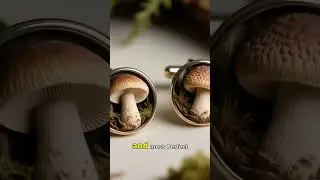 🍄 Unlock the Magic of Nature with These Stunning Mushroom Cufflinks!