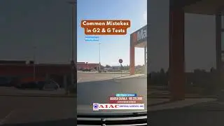 🚗 G2 Road Test FAIL: Avoid THIS Costly Mistake and pass your Driving Test like PRO! #drivingtest