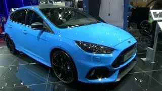 2018 Ford Focus RS Blue & Black - Exterior and Interior - IAA Frankfurt 2017